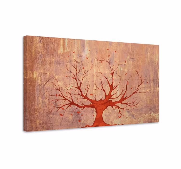 Tableau arbres arbre dénudé d'automne - TenStickers