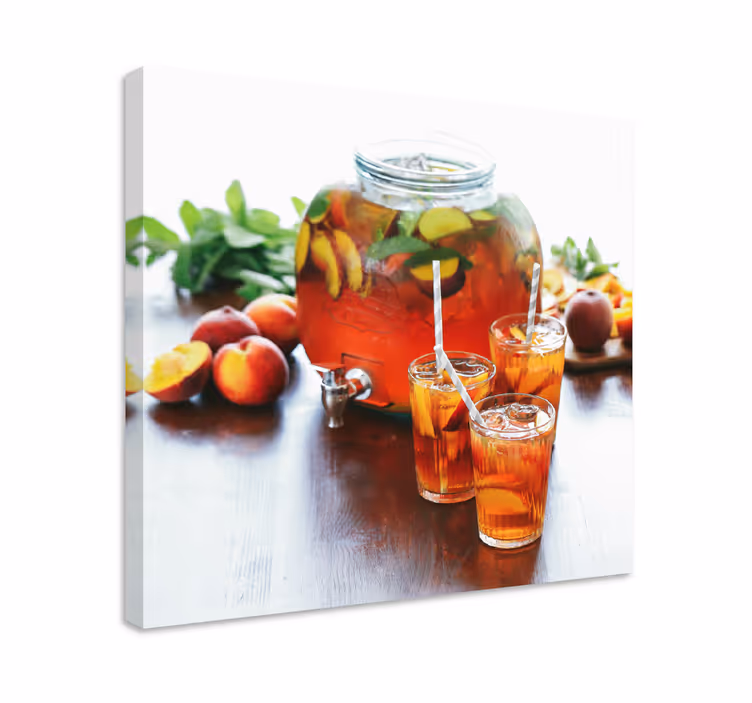 Tableau fruits boisson nector rafraîchissante - TenStickers