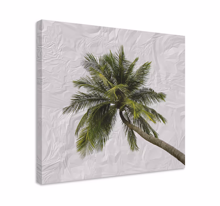Tableau fleurs et plantes feuille de palmier haute - TenStickers