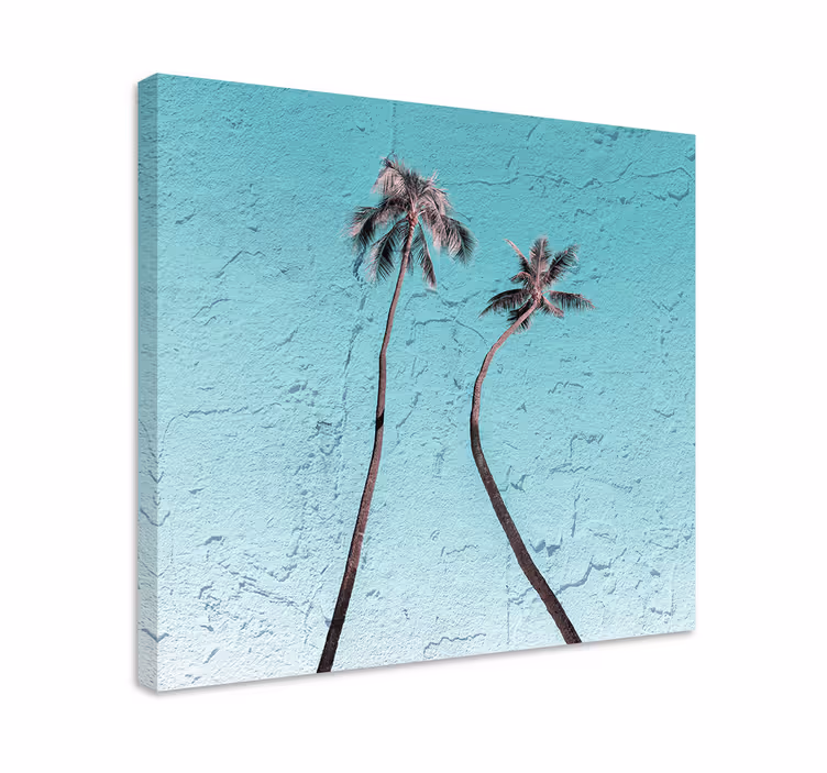 Tableau fleurs et plantes palmiers élégants - TenStickers