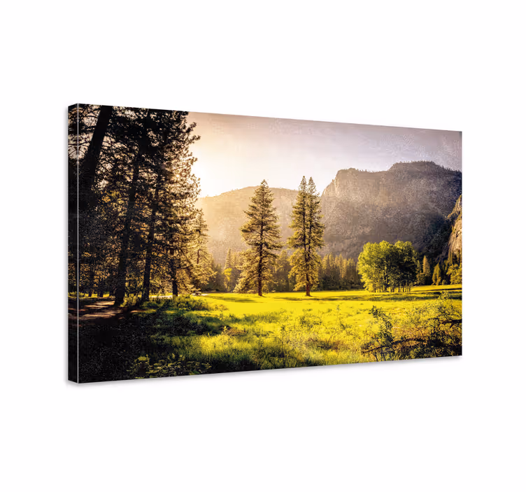 Tableau paysages scène majestueuse de montagne - TenStickers
