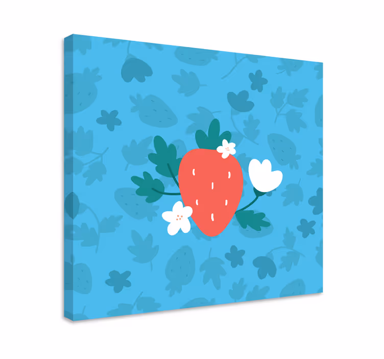 Tableau sticker de fleurs et - TenStickers