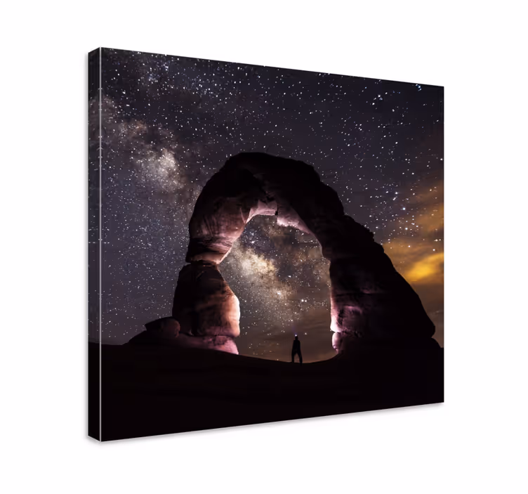 Tableau paysages voûte étoilée - TenStickers