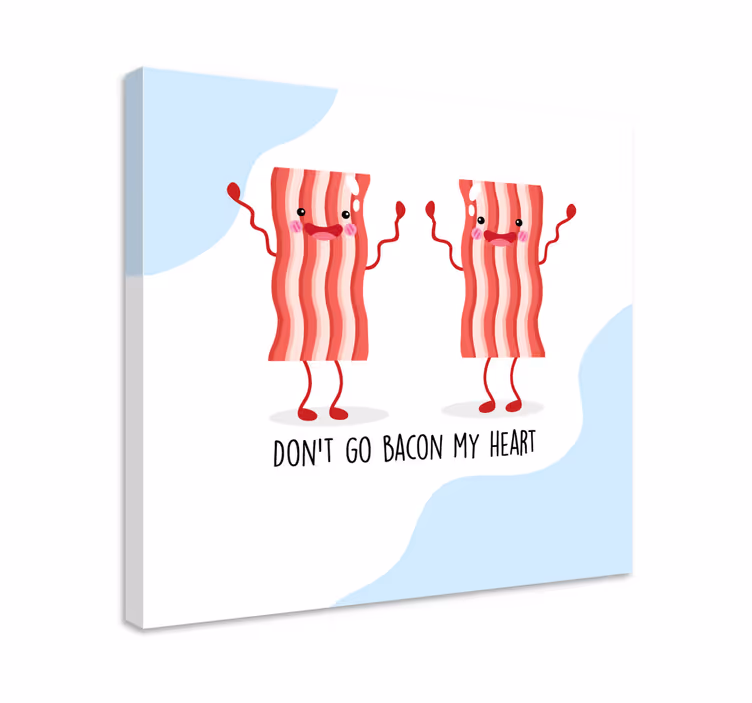 Tableau animaux danse des personnages bacon - TenStickers