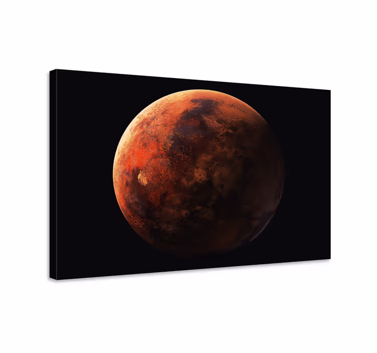 Tableau 3d Marth rouge - TenStickers