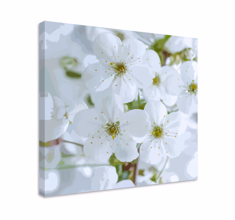 Tableau fleurs et plantes fleurs de cerisier en fleurs - TenStickers