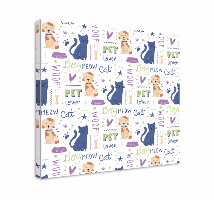 Tableau chiens collection amoureux des animaux - TenStickers