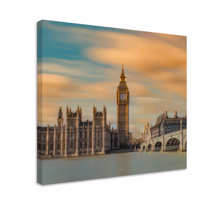 Tableau villes et pays big ben monument - TenStickers