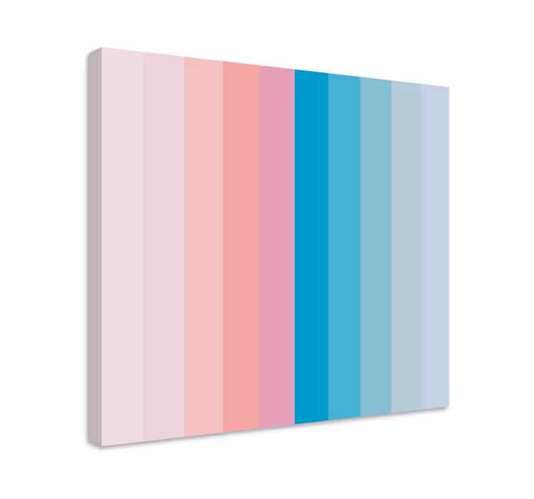 Tableau ornemental aux douces nuances dégradées - TenStickers