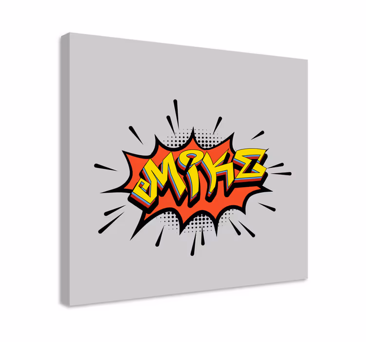 Tableau abc style d'Écriture comic - TenStickers