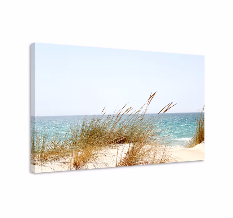 Tableau paysages vue sur les dunes côtières - TenStickers
