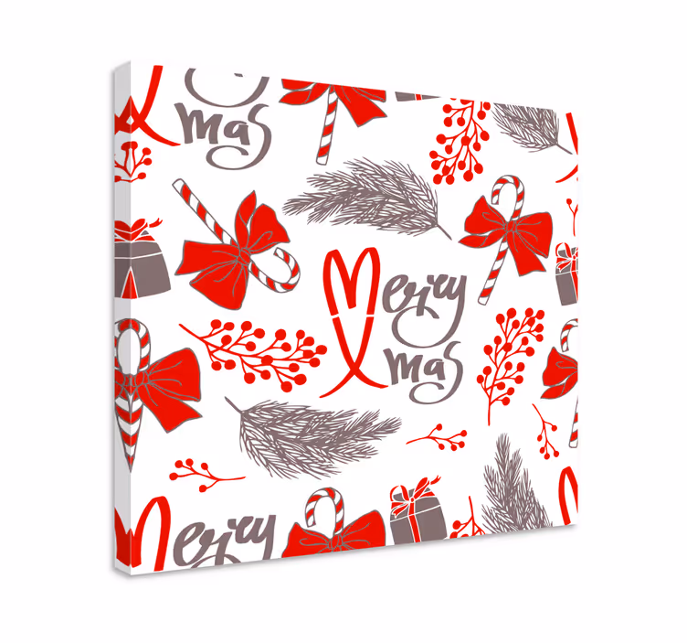 Tableau abc design joyeux noël - TenStickers