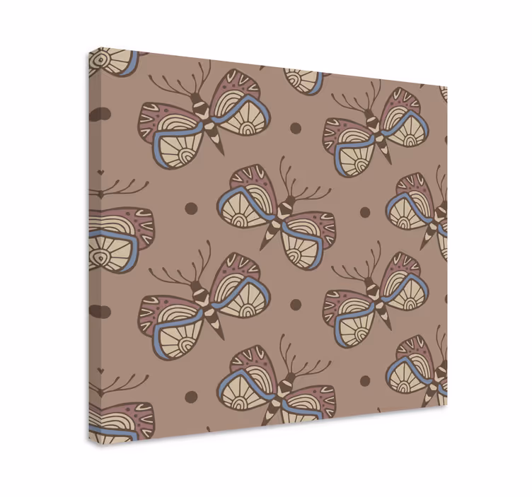 Tableau papillons motif de papillons complexe - TenStickers