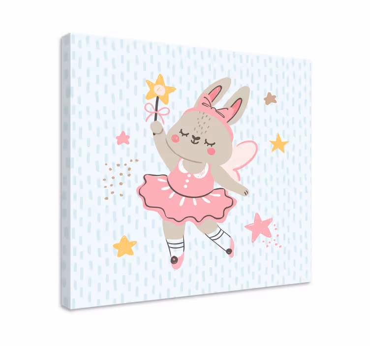 Tableau de personne fée du ballet lapin - TenStickers