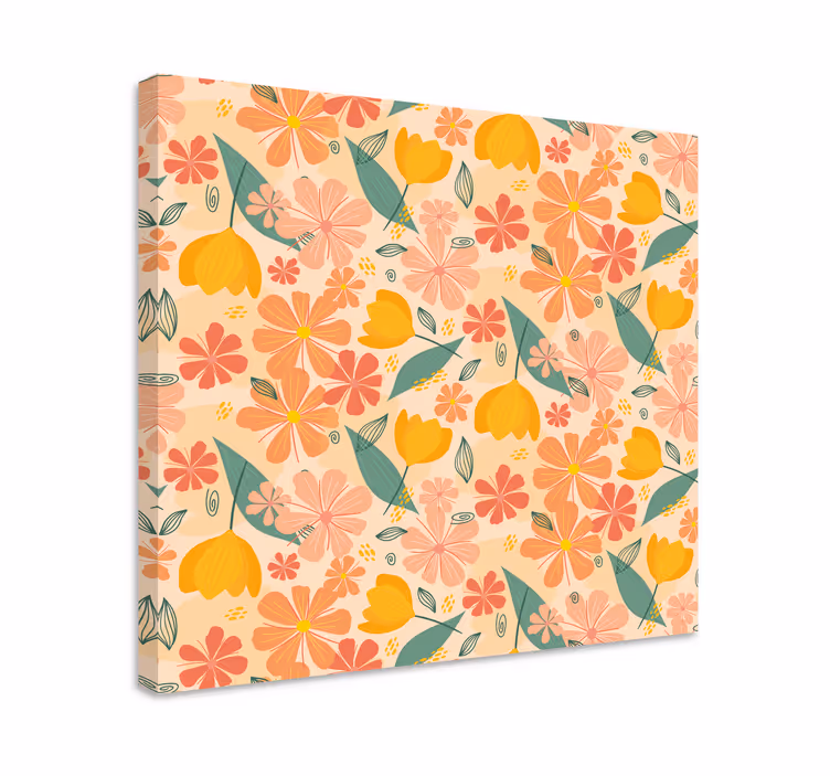 Tableau fleurs et plantes composition botanique - TenStickers