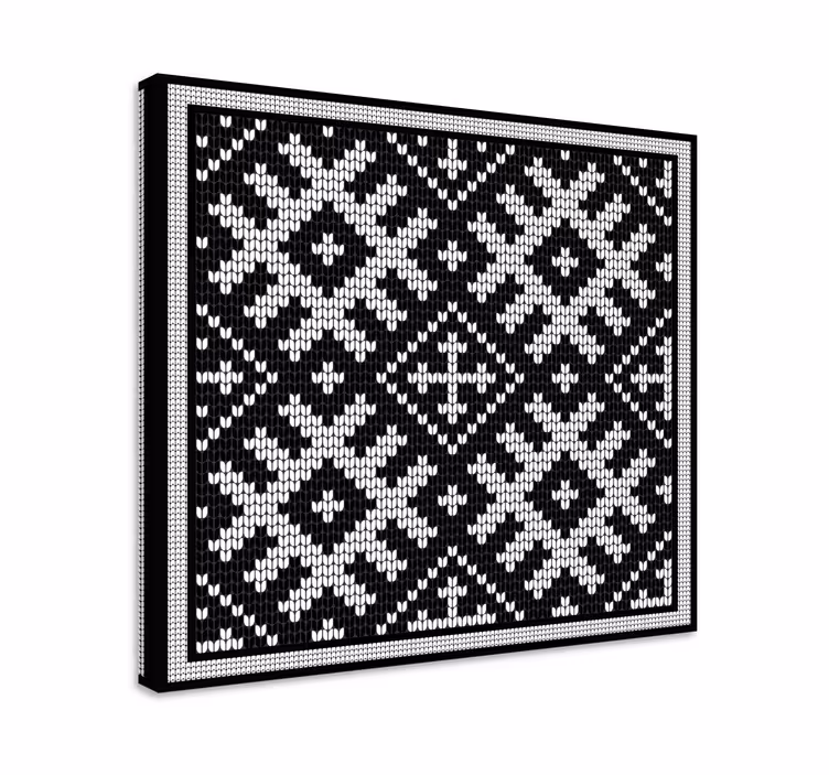 Tableau moderne design à motifs élégants - TenStickers
