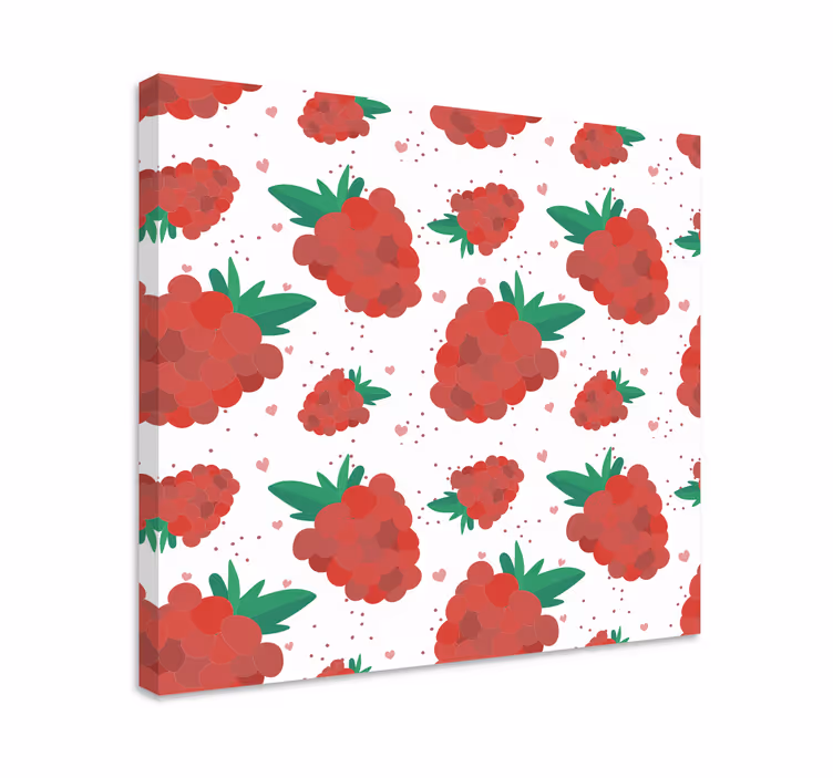 Tableau fruits délice à la framboise - TenStickers
