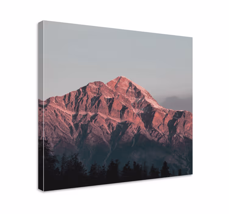 Tableau paysages sommets des grandes montagnes - TenStickers