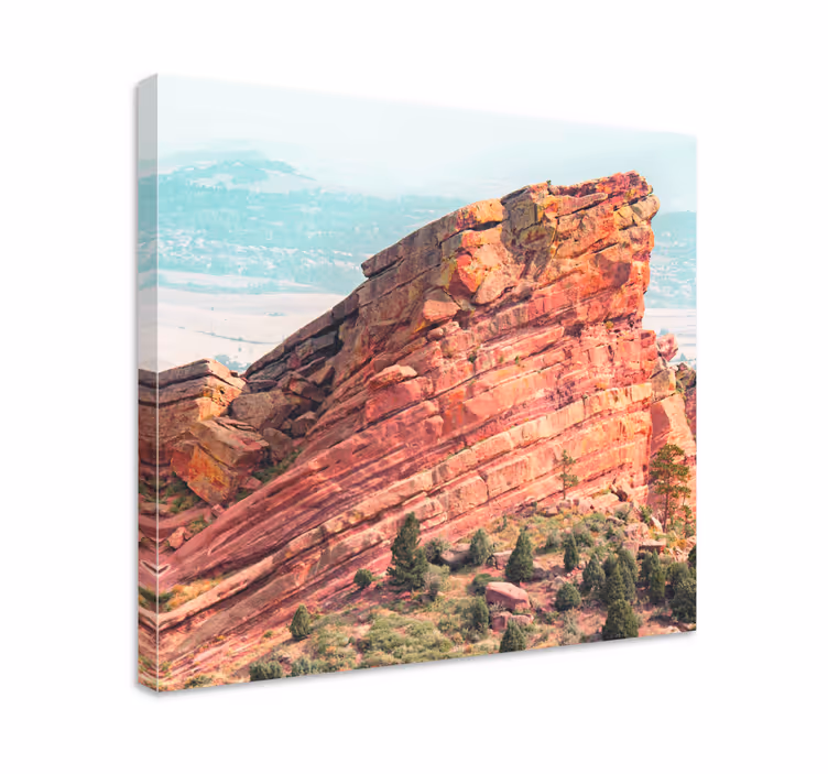 Tableau paysages formation rocheuse majestueuse - TenStickers