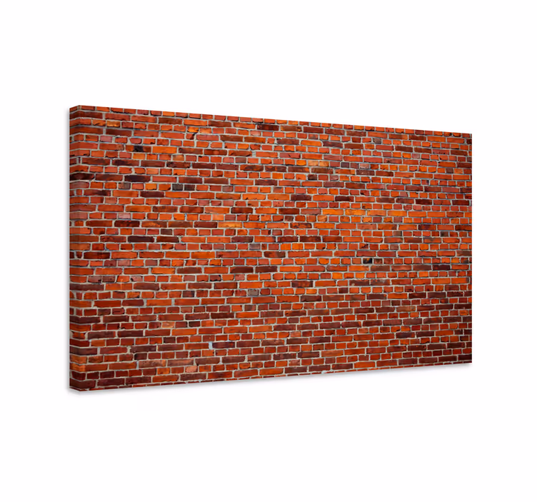 Tableau ornemental motif brique texturé - TenStickers