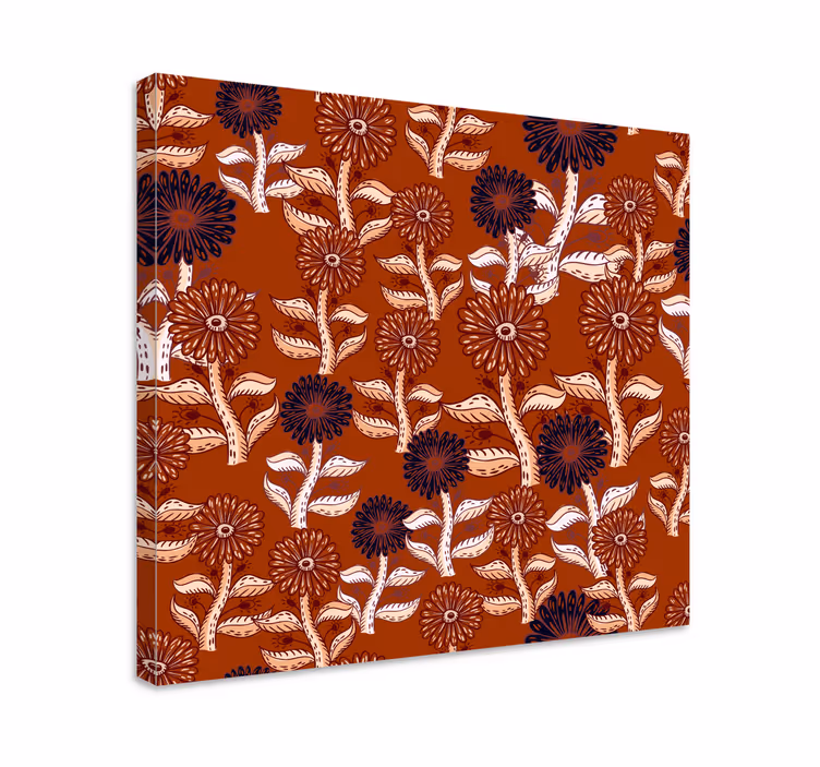 Tableau fleurs et plantes conception de motifs floraux - TenStickers