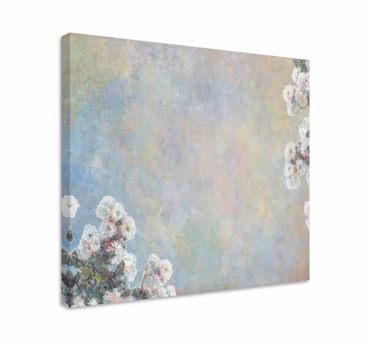 Tableau fleurs et plantes inspiration florale délicate - TenStickers