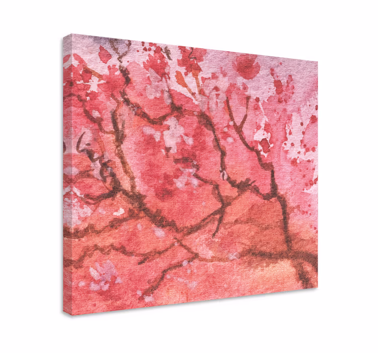 Tableau fleurs et plantes branches de sakura - TenStickers