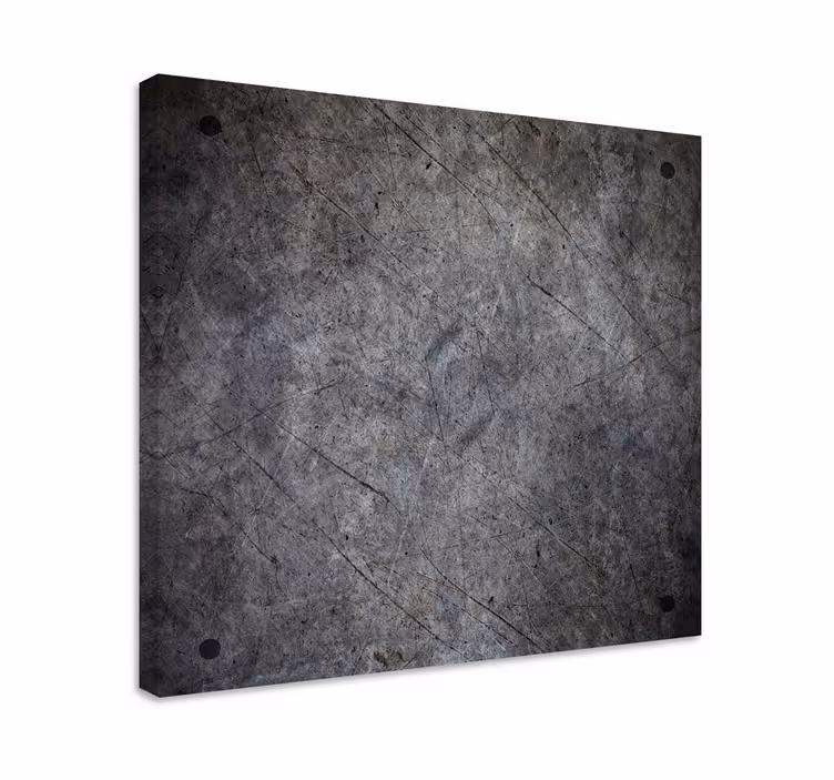 Tableau abstrait surface grise texturée - TenStickers