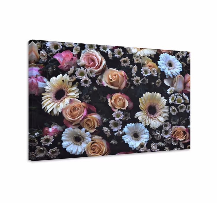 Tableau fleurs et plantes arrangement floral magnifique - TenStickers