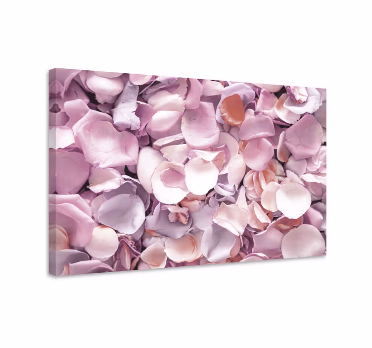 Tableau fleurs et plantes collection pétales de rose - TenStickers