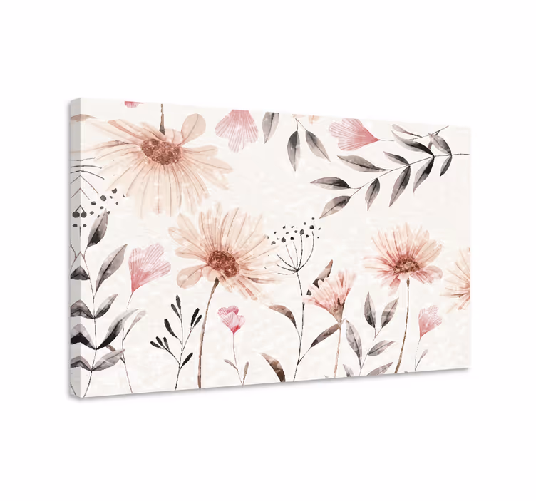 Tableau fleurs et plantes composition de fleurs Élégantes - TenStickers