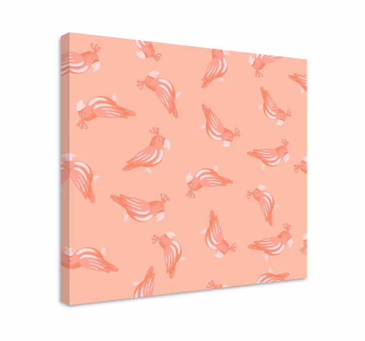 Tableau oiseaux motifs d'oiseaux charmants - TenStickers