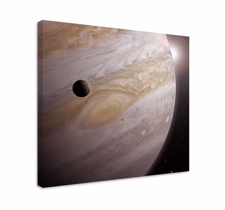 Tableau dinosaures danse cosmique de jupiter - TenStickers