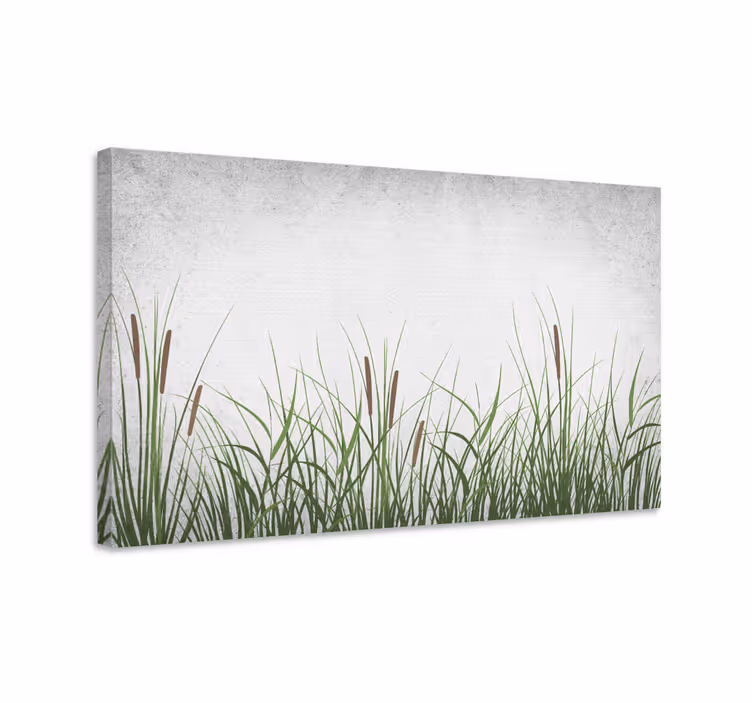 Tableau fleurs et plantes texture d'herbe naturelle - TenStickers