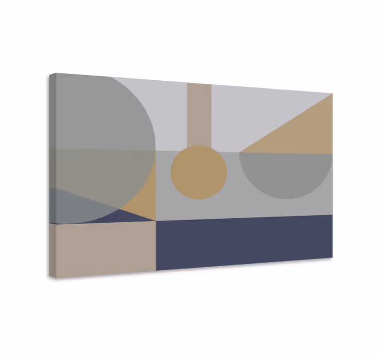 Tableau géométrique formes abstraites - TenStickers