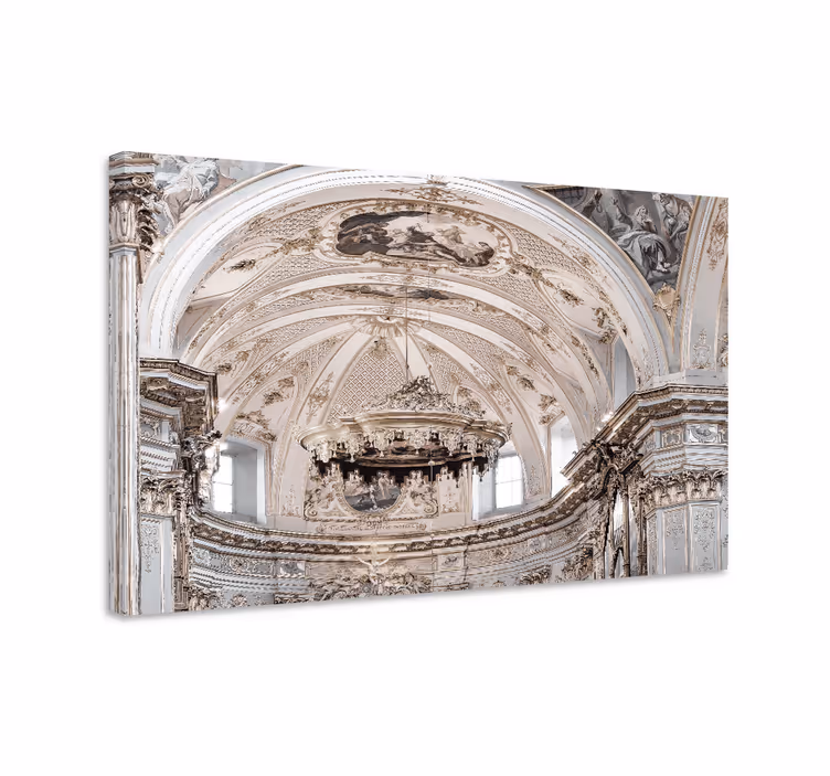 Tableau art détails d'intérieur d'église - TenStickers