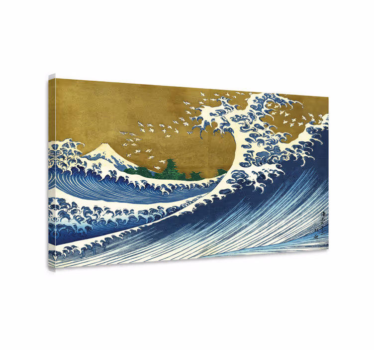 Tableau vagues de Kanagawa Kaijo no Fuji - TenStickers