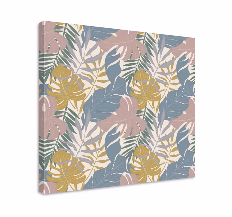 Tableau feuilles motif végétal - TenStickers