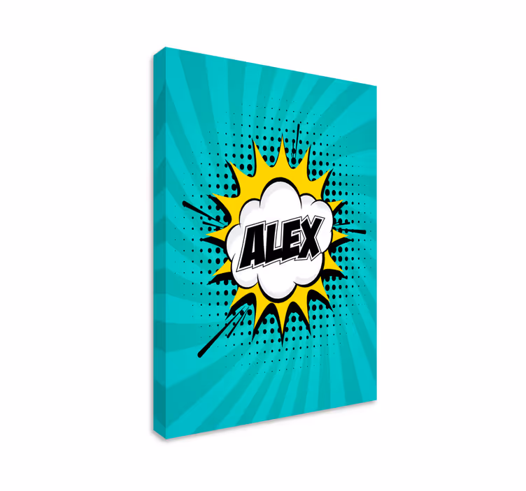 Tableau bulle de BD personnalisable - TenStickers