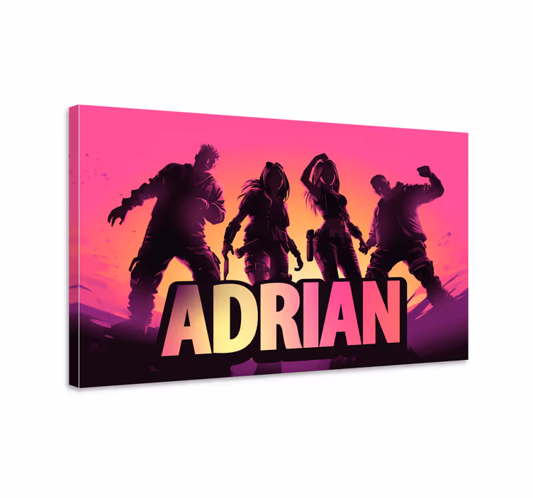 Tableau jeux vidéo personnages dansants - TenStickers