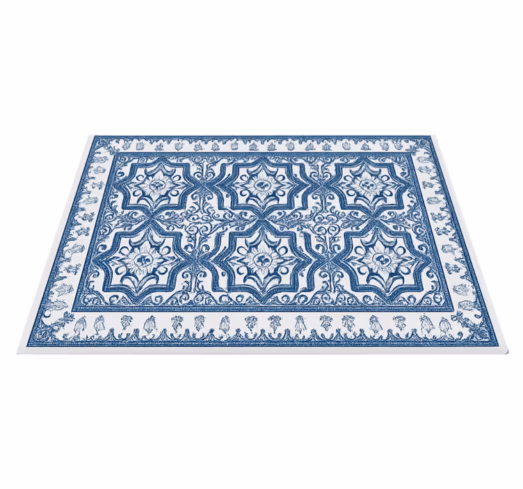 Tapis vinyle salon majorica portugais - TenStickers