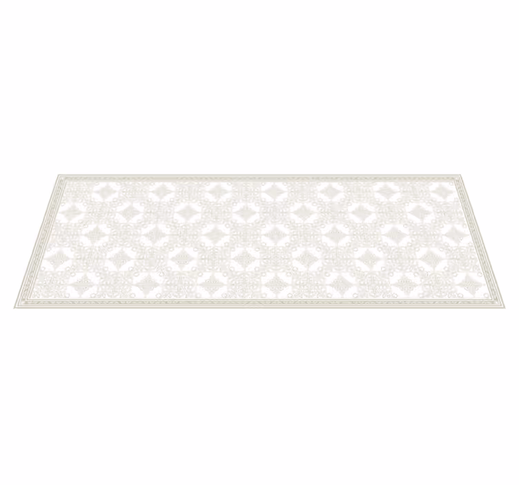 Tapis vinyle cuisine vanille classique - TenStickers