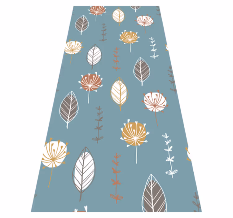 Tapis vinyle cuisine parc nordique - TenStickers