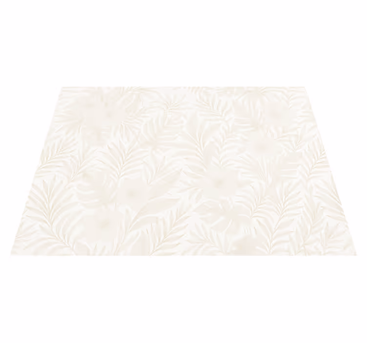 Tapis vinyle chambre tropical neutre - TenStickers