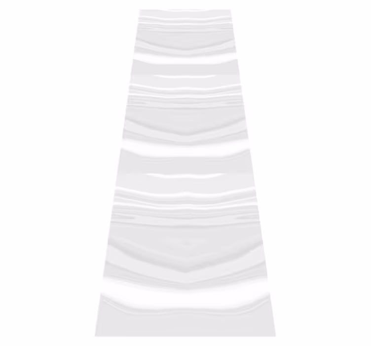 Tapis vinyle salle de bain marbre blanc en gros plan - TenStickers