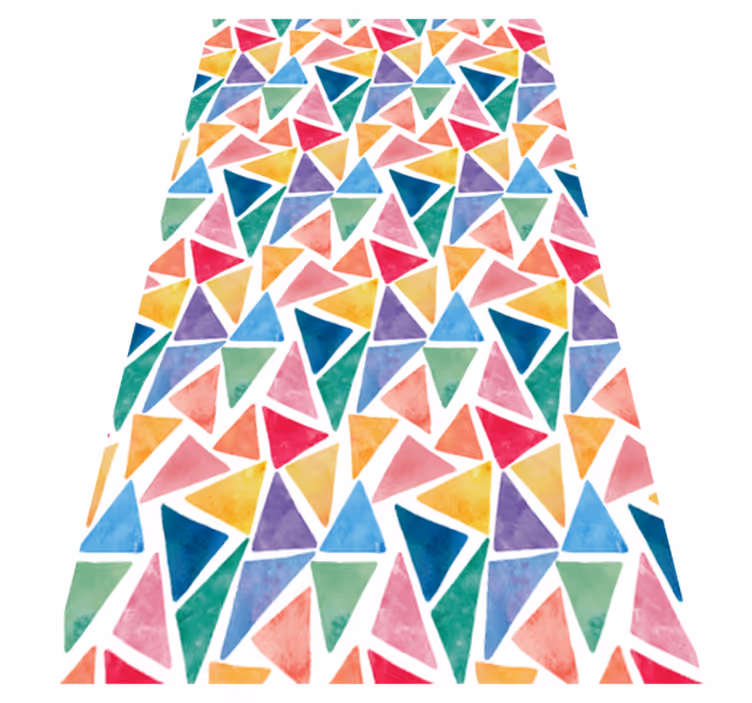 Tapis vinyle cuisine géométrique pour placard - TenStickers