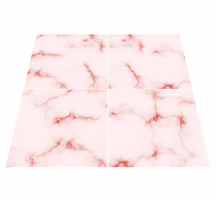 Tapis vinyle cuisine stickers carreaux marbrés - TenStickers