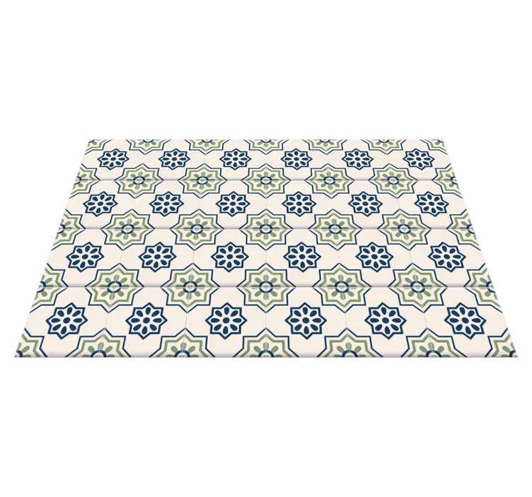 Tapis vinyle cuisine autocollant carreaux de cuisine - TenStickers