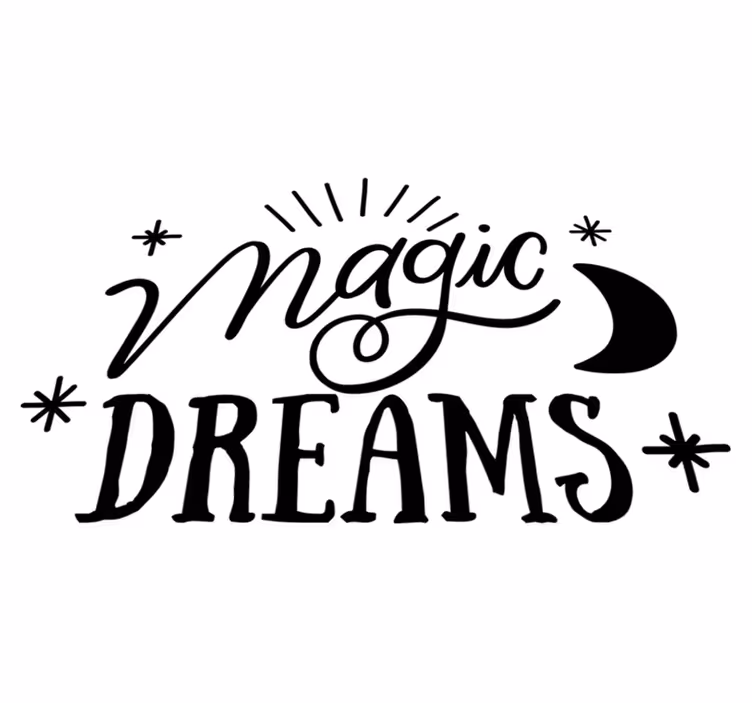Tapis vinyle chambre rêves magiques - TenStickers