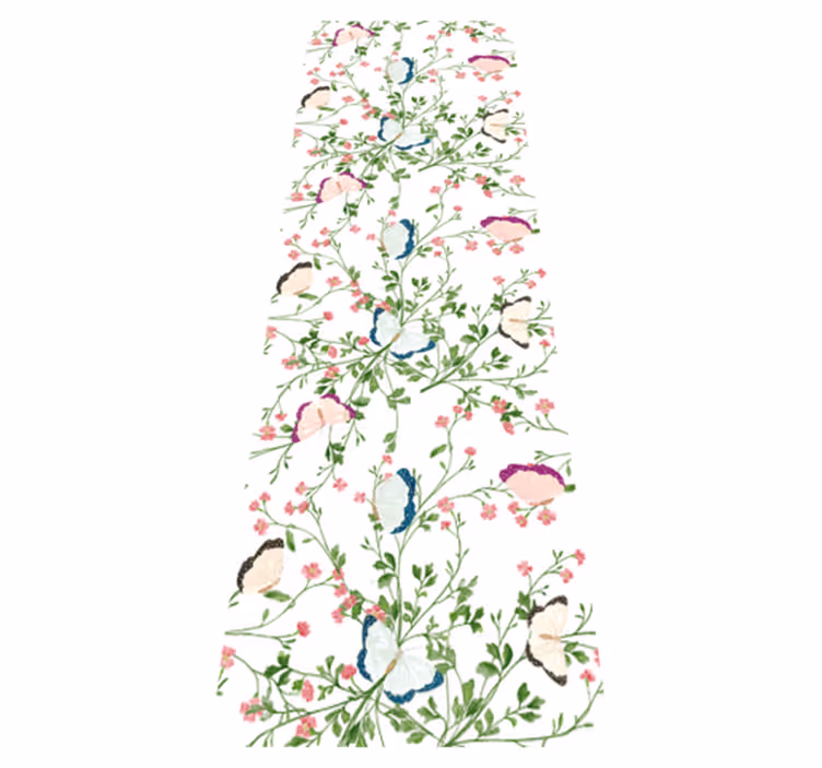 Tapis vinyle chambre aquarelle fantastique - TenStickers